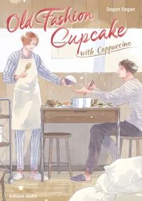 old fashion cupcake with cappuccino sagan sagan