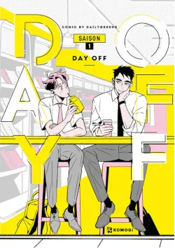 couverture de Day off 1 de Dailygreens, éditions Komogi