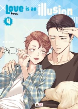 couverture de Love is an illusion 4 de Fargo, éditions Kbl