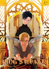 Couverture de King's maker 1 de Haga et Kang Jiyoung, éditions Taifu