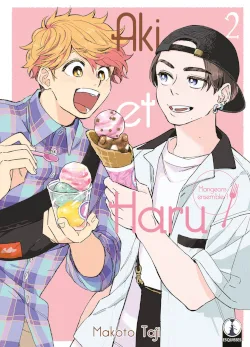 Couverture de Aki et Haru 2 de Taji Makoto, édité par Taifu