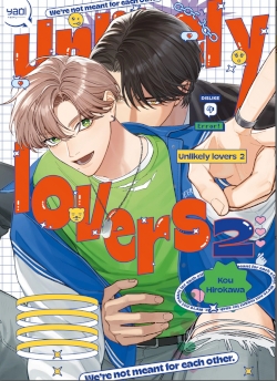 Couverture de Unlikely lovers 2 de Hirokawa Kou, éditions Taifu
