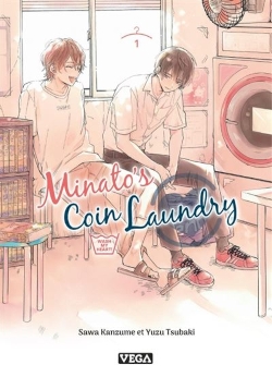 Couverture de Minato's coin laundry 1 de Tsubaki Yuzu et Kanzume Sawa, éditions Vega